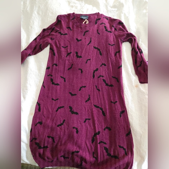 Modcloth Dresses & Skirts - Modcloth Bats Sweater Dress